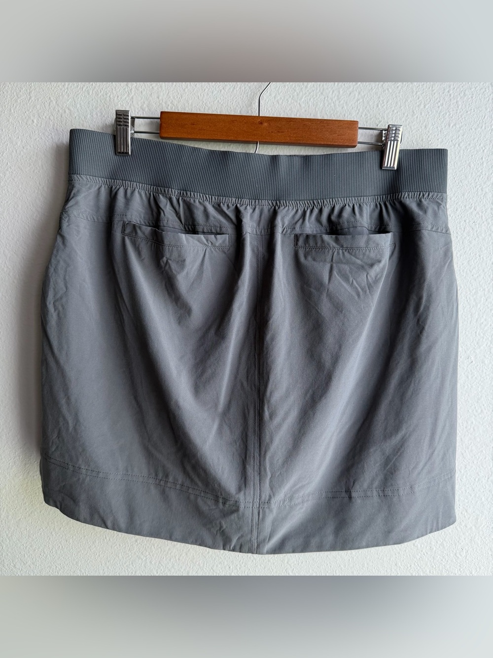 Athleta Skort Womens 12 Gray Midtown Golf Tennis Active Stretch Pickleball F - Picture 6 of 14